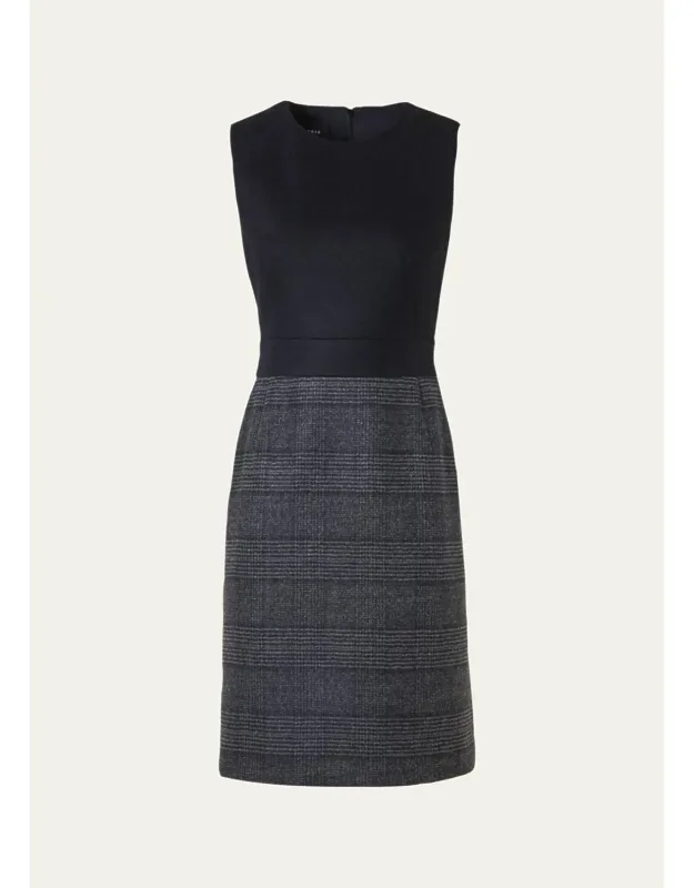 Wool Double-face Sleeveless Dress