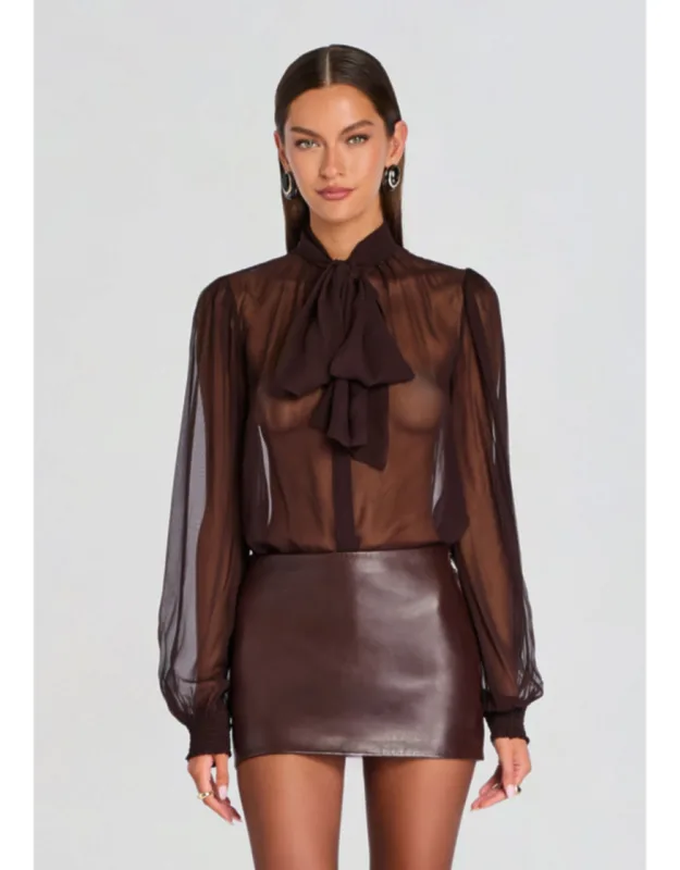 Silk Chiffon Top