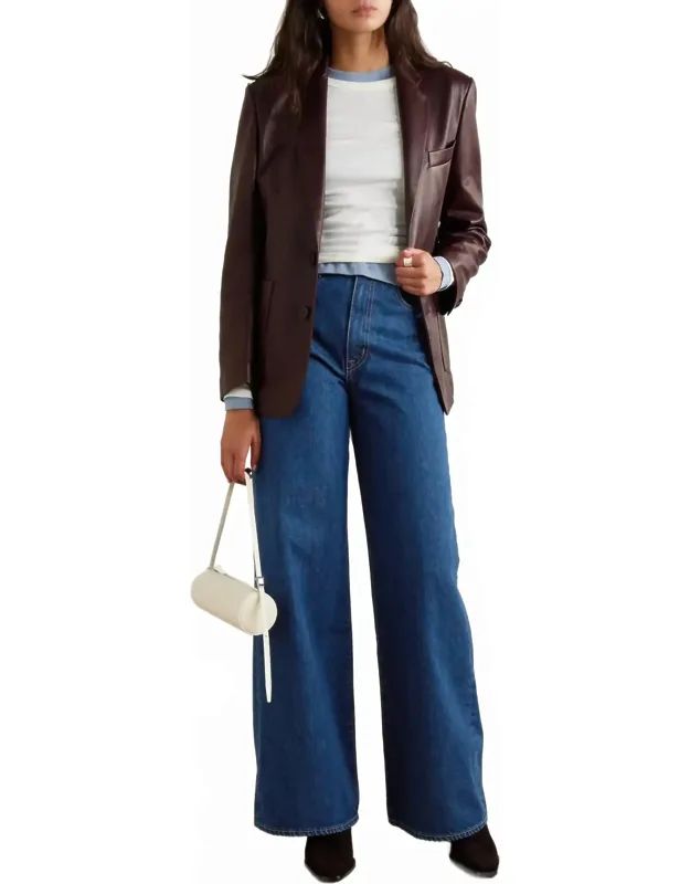 High Rise Wide Leg Jeans