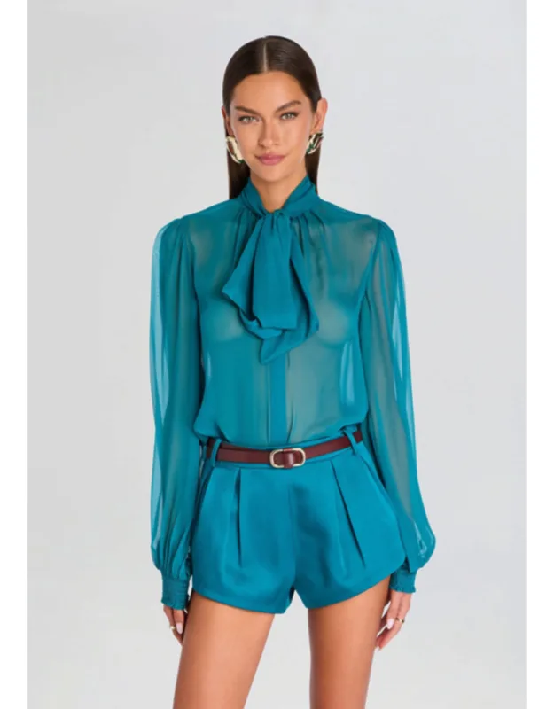 Silk Chiffon Top