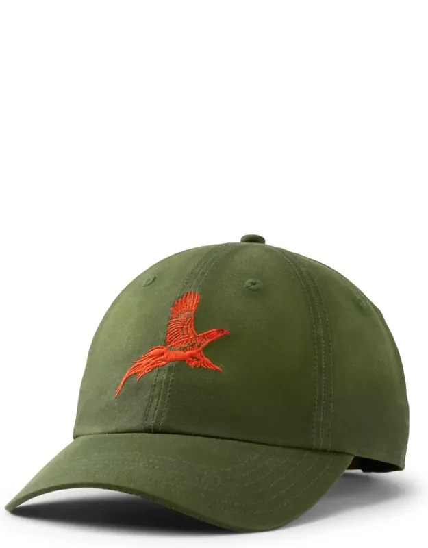 Pheasant Waxed Cotton Ball Cap