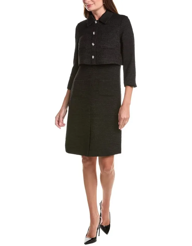 Boucle Sheath Dress