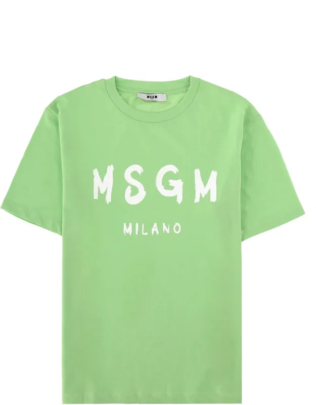 T-shirt With Logo Print