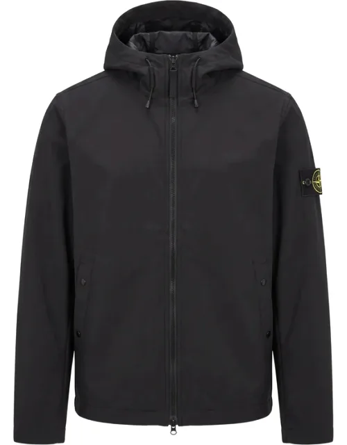 Logo-patch Hooded Jacket