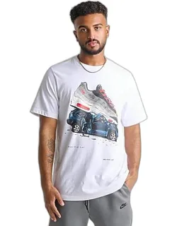 Sportswear Crushed Car Graphic T-shirt