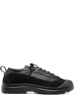 Panelled Leather Sneakers