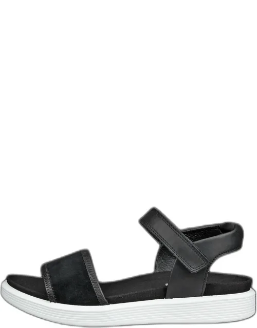 Soft Sandals - Leather Two Strap Sandal