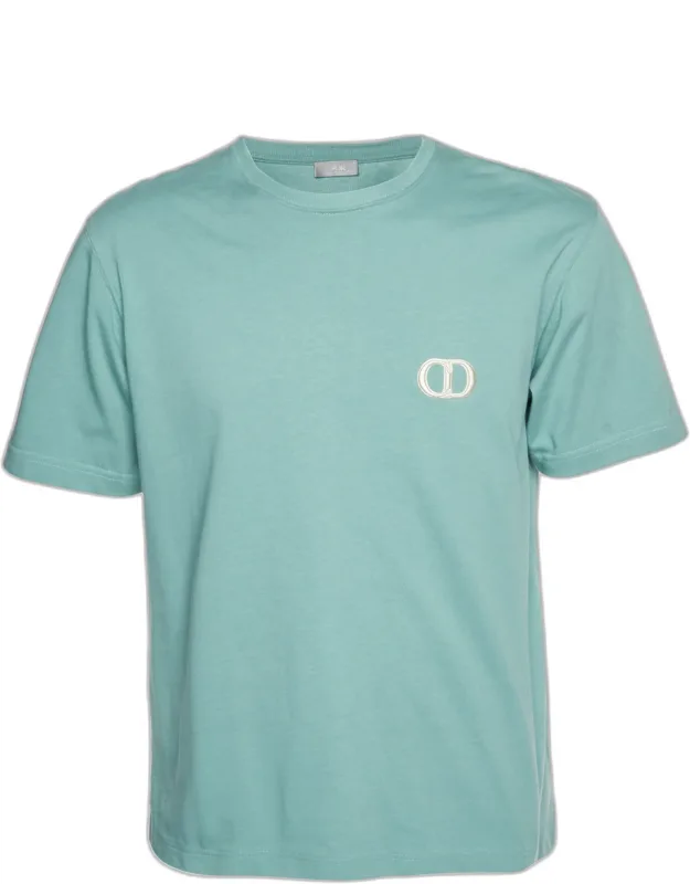 Logo Embroidered Cotton Relax Fit Shirt