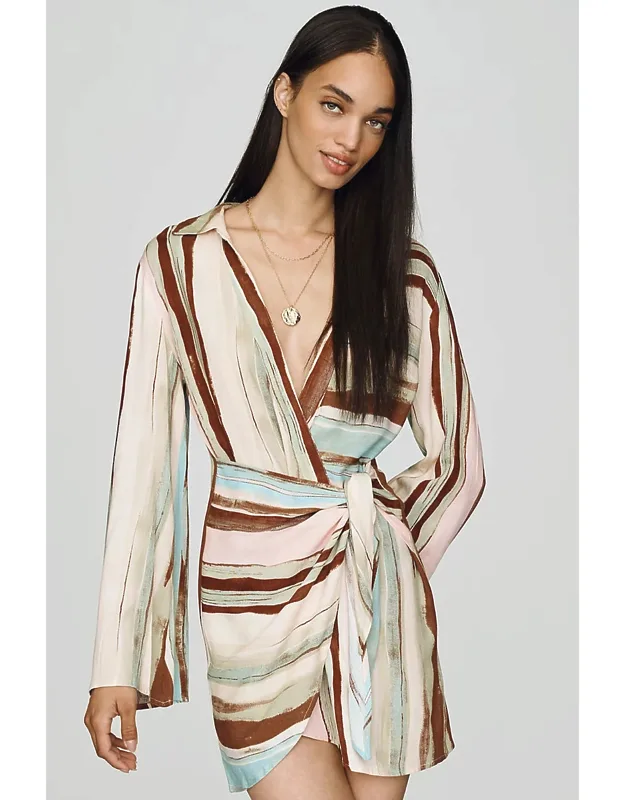 Wrap Mini Dress