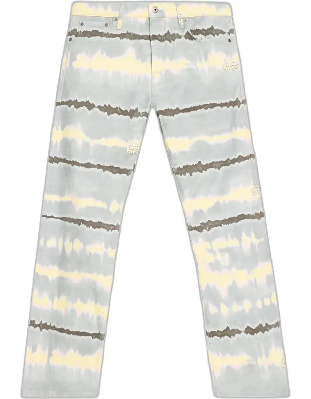 Tie-dye Straight Leg Jeans
