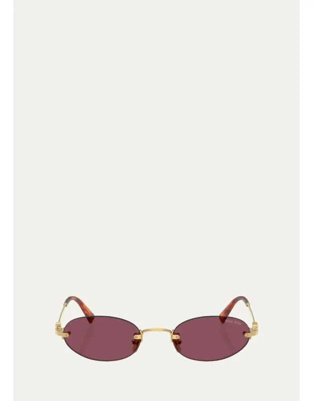 A54s 51mm Oval Sunglass