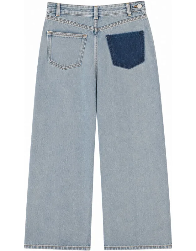 Regular Fit Jeans With Contrast Front Pocket