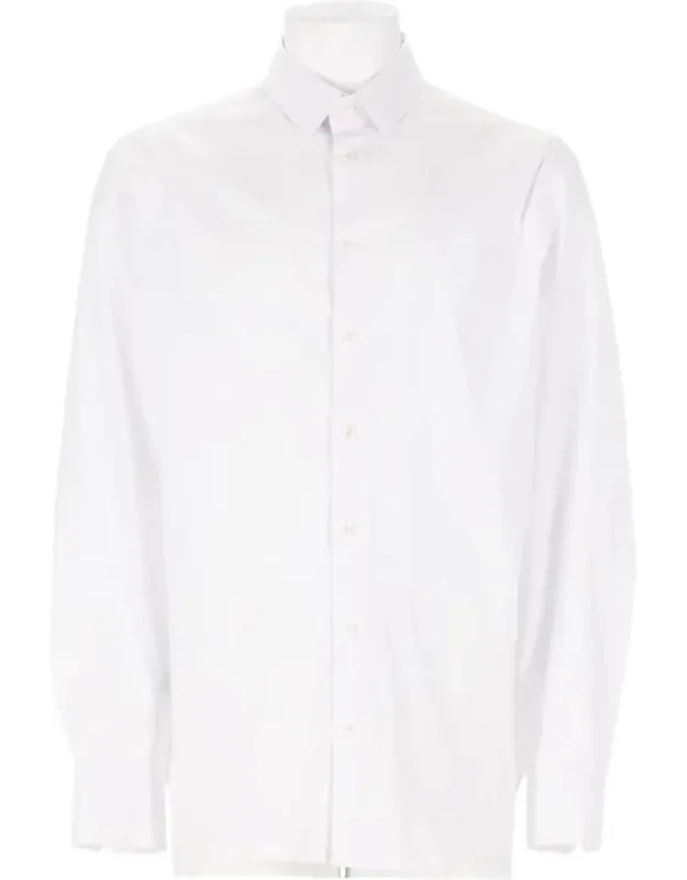 Slim Fit Poplin Cotton-blend Formal Shirt