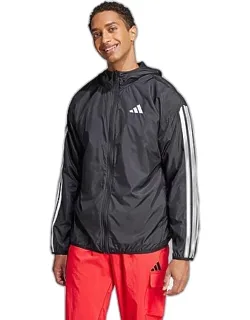 Essentials 3-stripes Full-zip Windbreaker Jacket