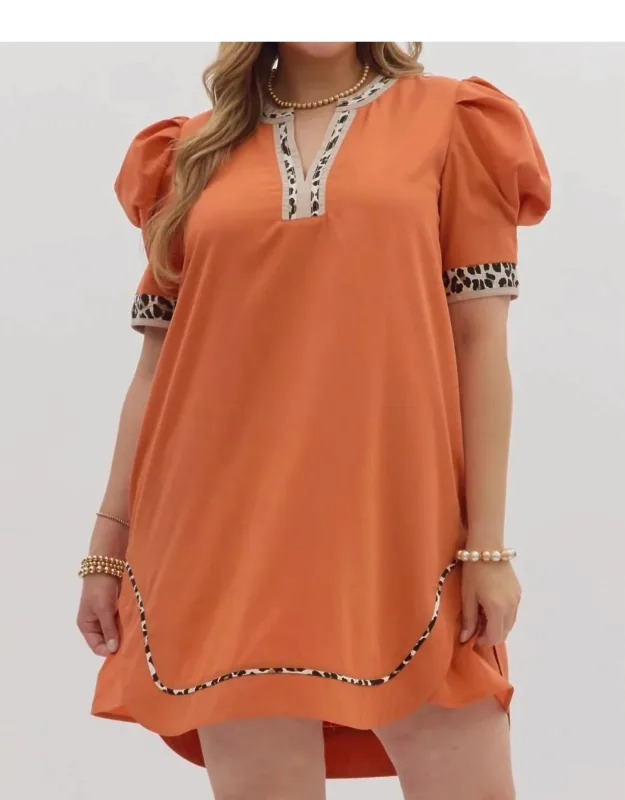 Mini Puff Sleeve Dress