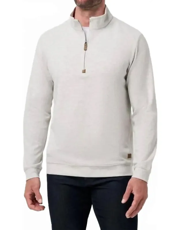 Cloud Quarter Zip Sweater