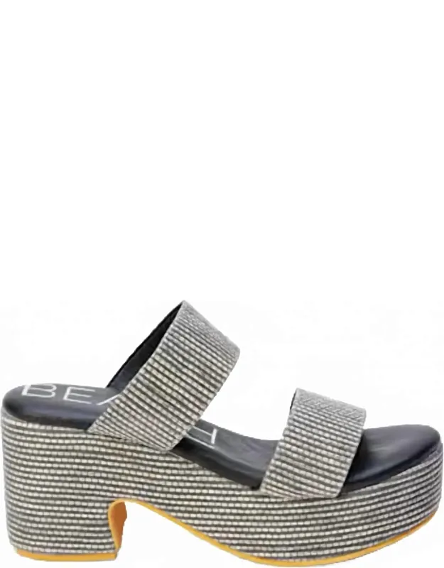 Ocean Ave Platform Sandals