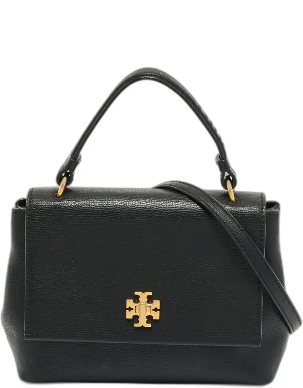 Leather Top Handle Bag