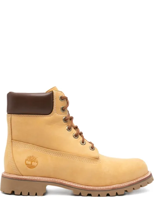Nubuck Lace-up Boots