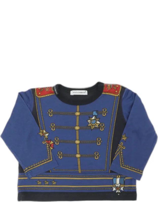 Multicolor Printed Cotton Sweatshirt