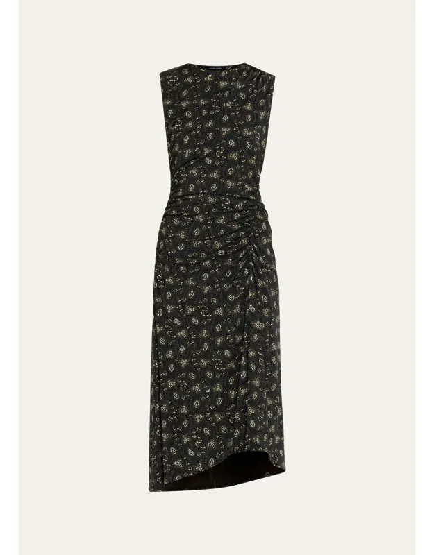 Theodora Sleeveless Midi Dress