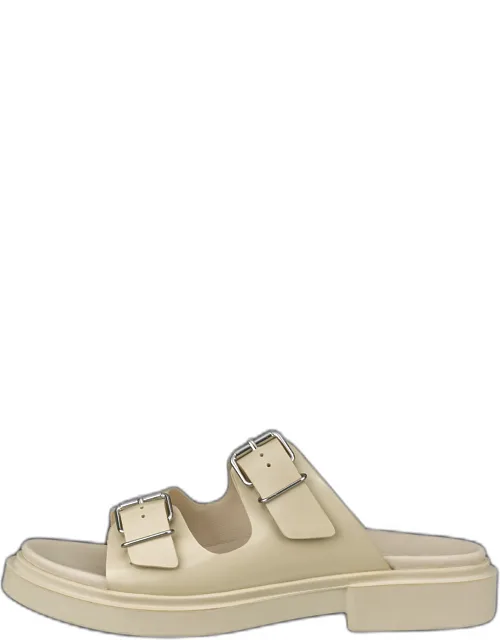 Metropole Seoul - Patent Leather Two Strap Sandals