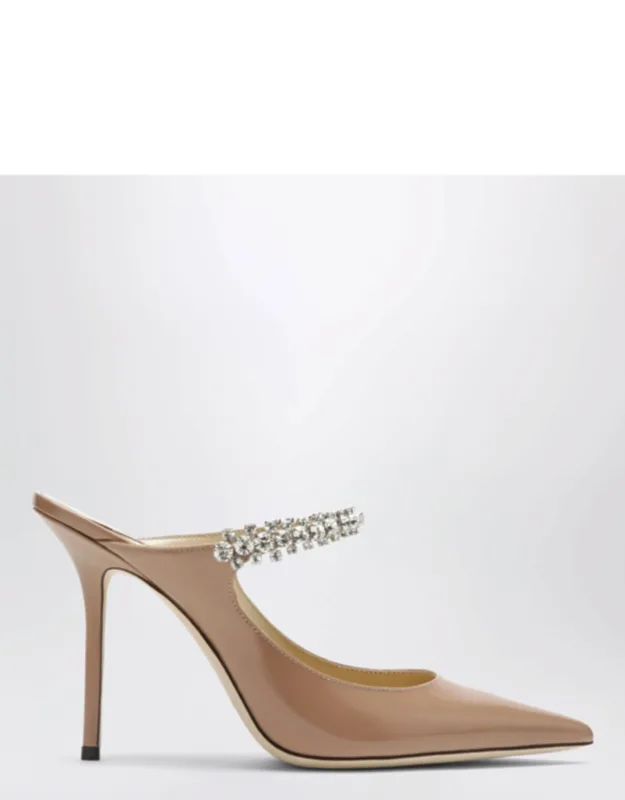 Bing 100 Ballet Pink Patent Leather Mule