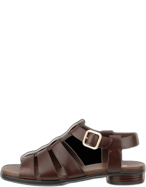 Sculpted Alba 25 Leather Sandals