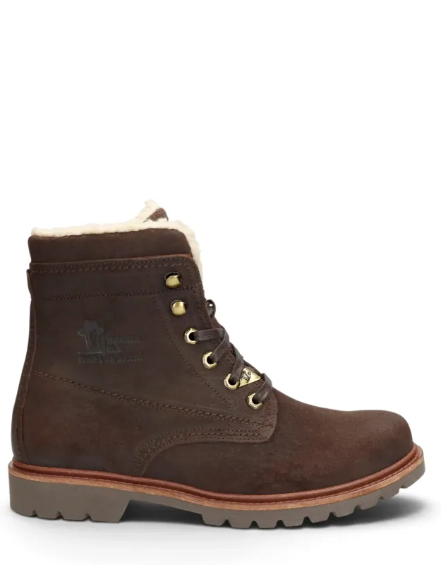 Leather Waterproof Lace-up Ankle Boots