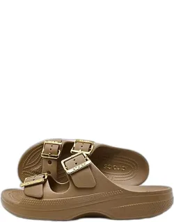 Saturday Metallic Buckle Casual Sandals