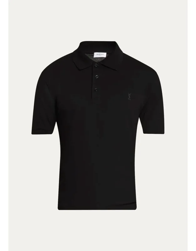 Cotton Pique Polo Shirt