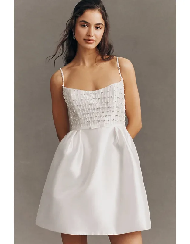 Rhinestone Mini Dress