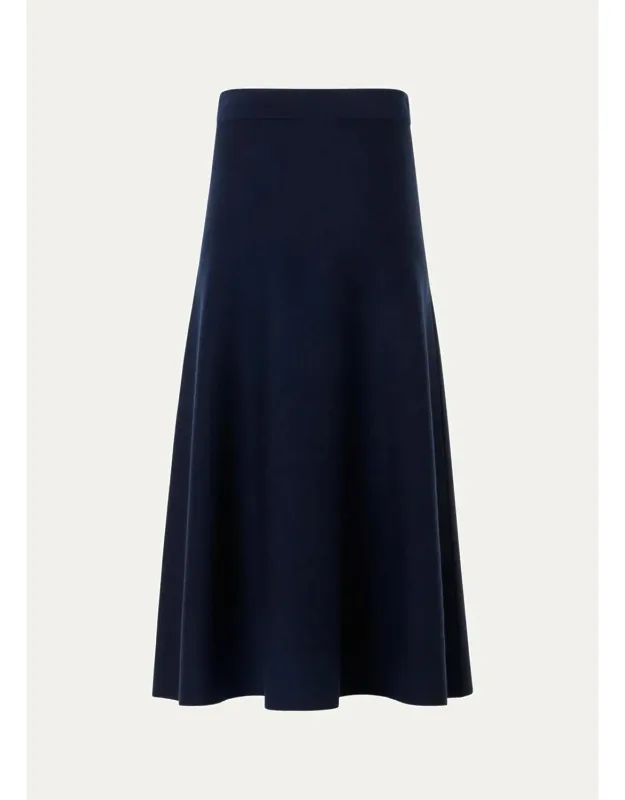 A-line Midi Skirt