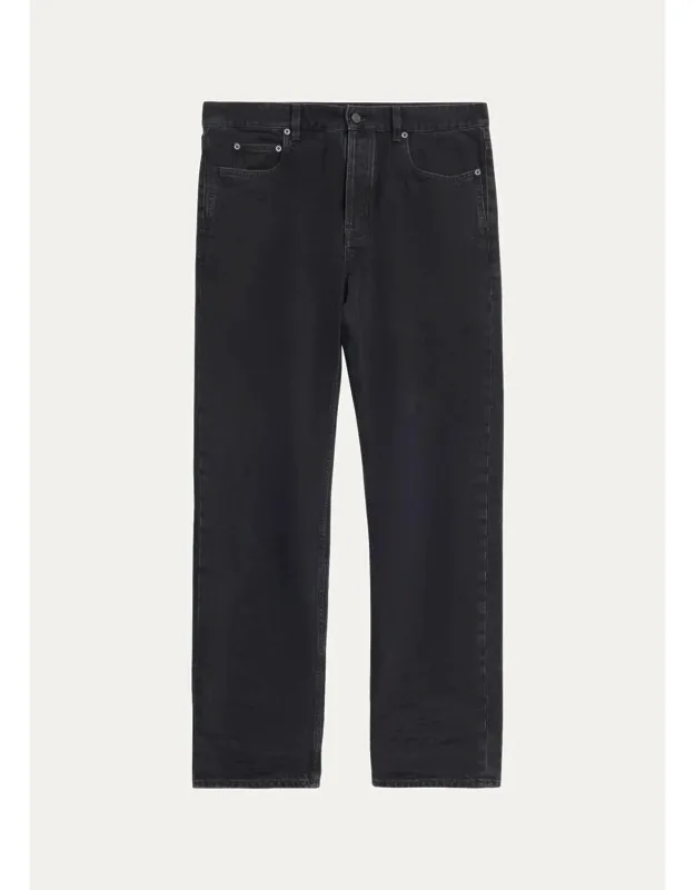Relaxed Straight-leg Denim Jeans