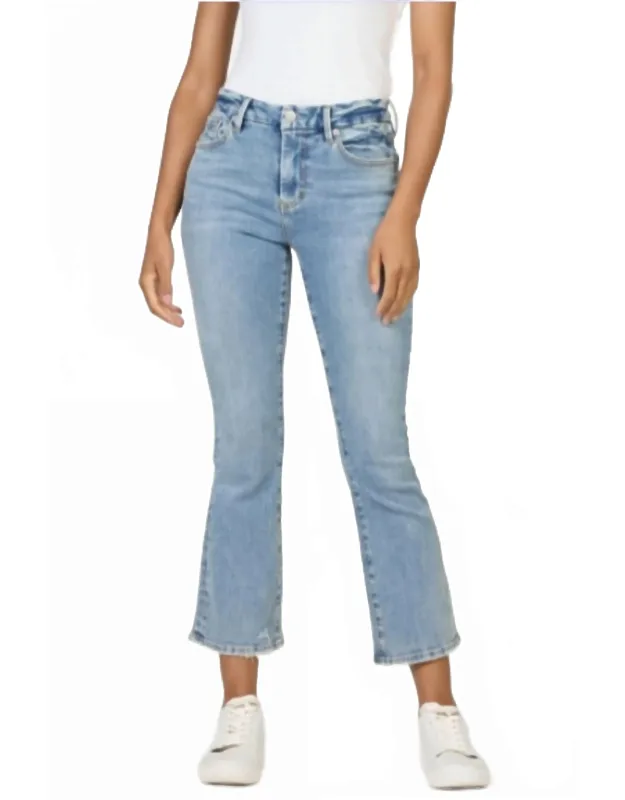 Cropped Flare Jeans