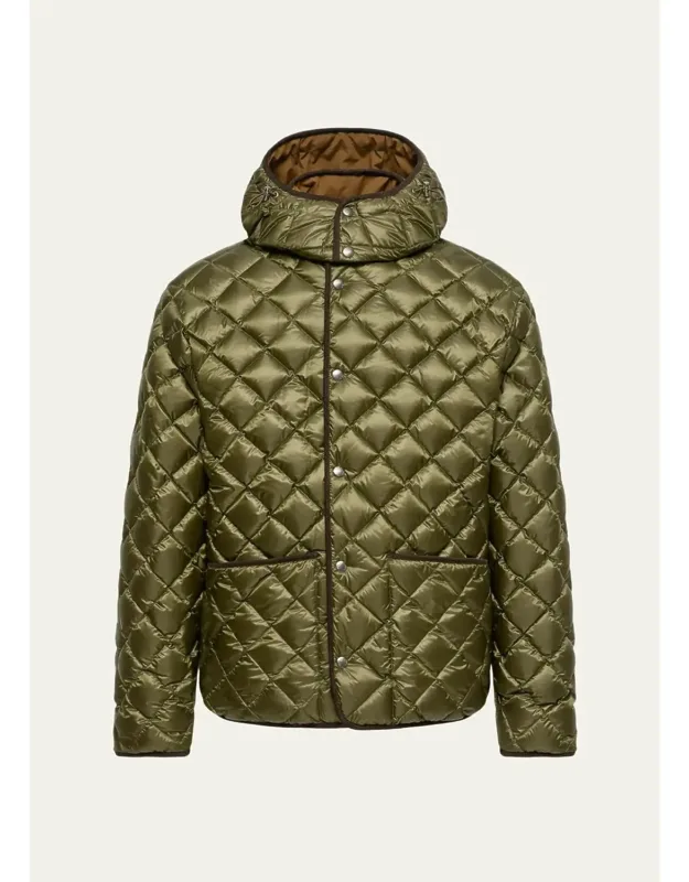 Venserre Quilted Nylon Down Jacket