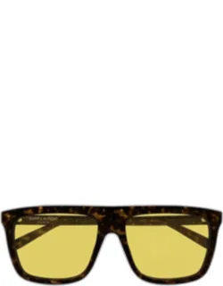 Acetate And Bio-nylon Rectangle Sunglasses