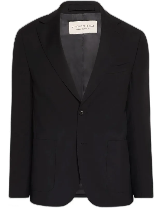 Arthus Wool Single-breasted Sport Coat
