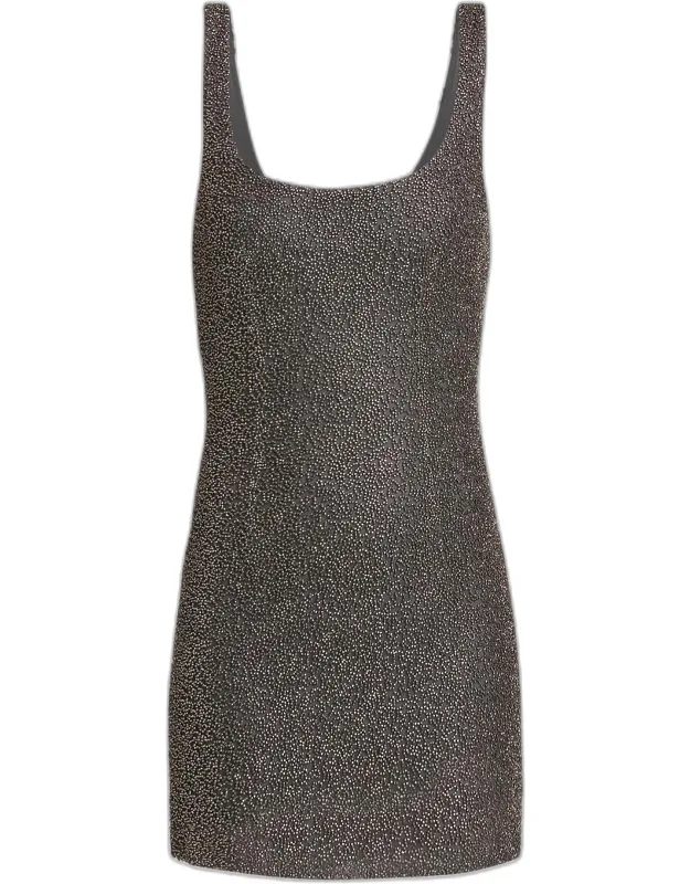 Beaded Mini Dress