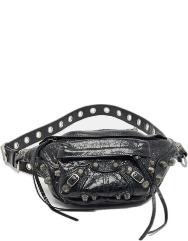 Le Cagole Leather Belt Bag