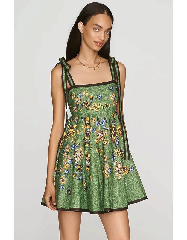 Linen Mini Dress