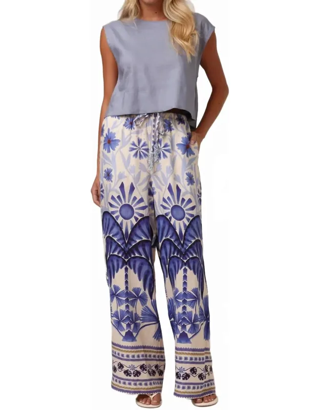Beaded Wide Leg Pants