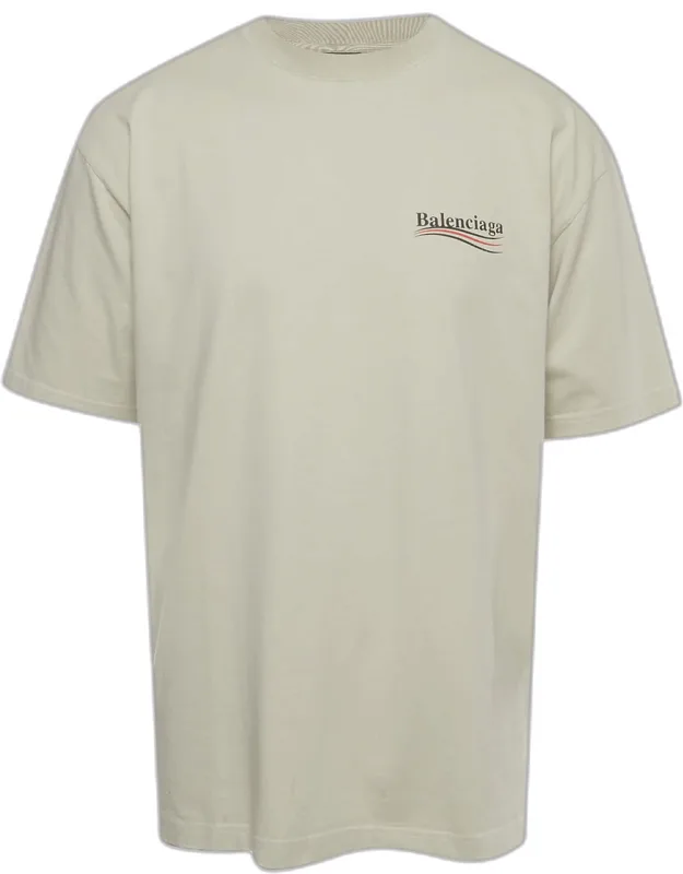 Political Campaign Print Jersey T-shirt