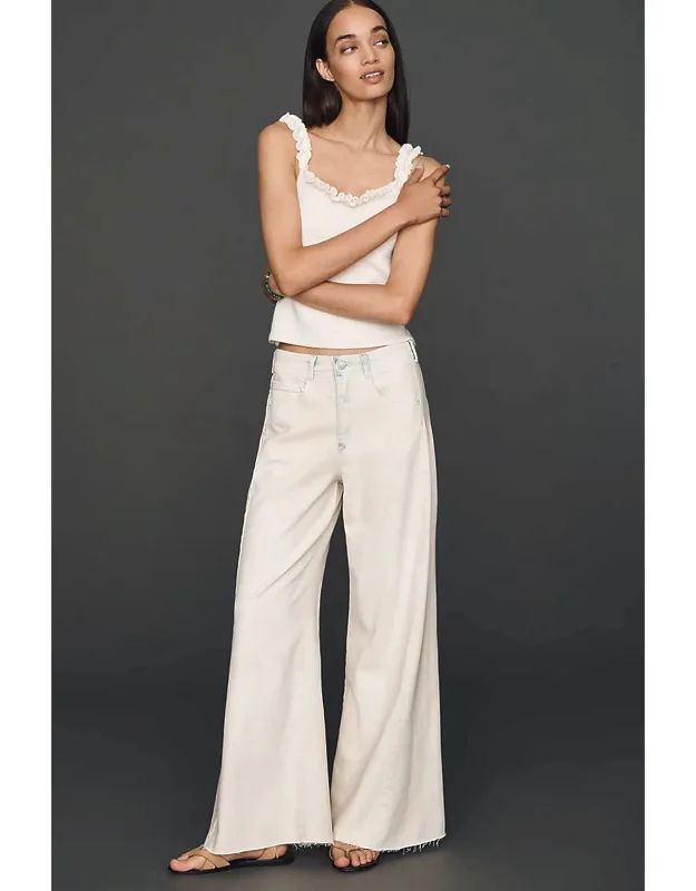 High-rise Wide-leg Jeans