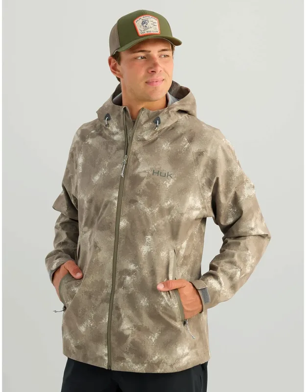Storm Printed 3-layer Jacket - Moss T-shirt Sands