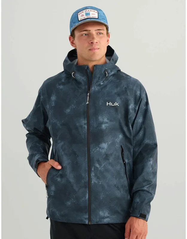 Storm Printed 3-layer Jacket - Sea Storm Sand T-shirt