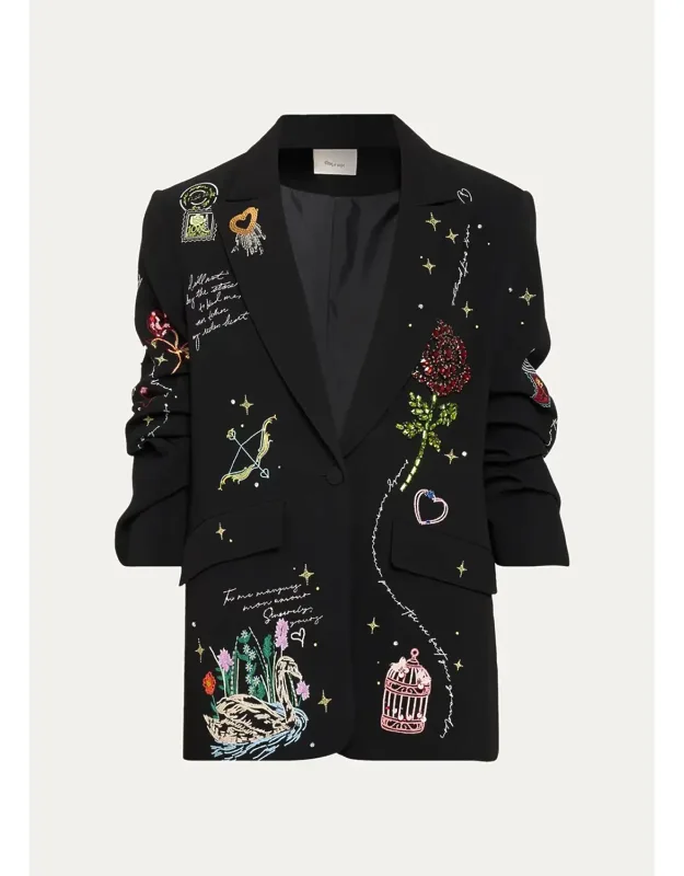 Starry Scribbles Blazer