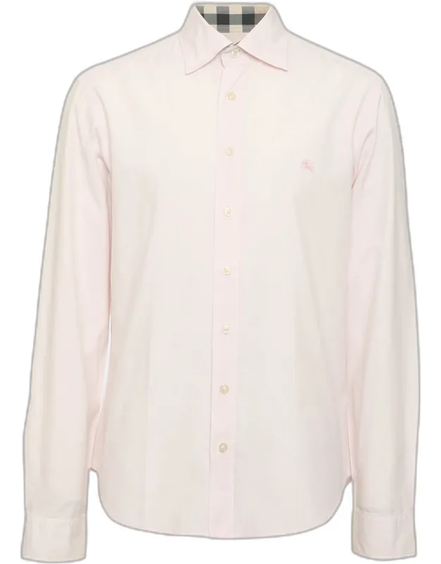 Pinstripe Cotton Long Sleeve Shirt