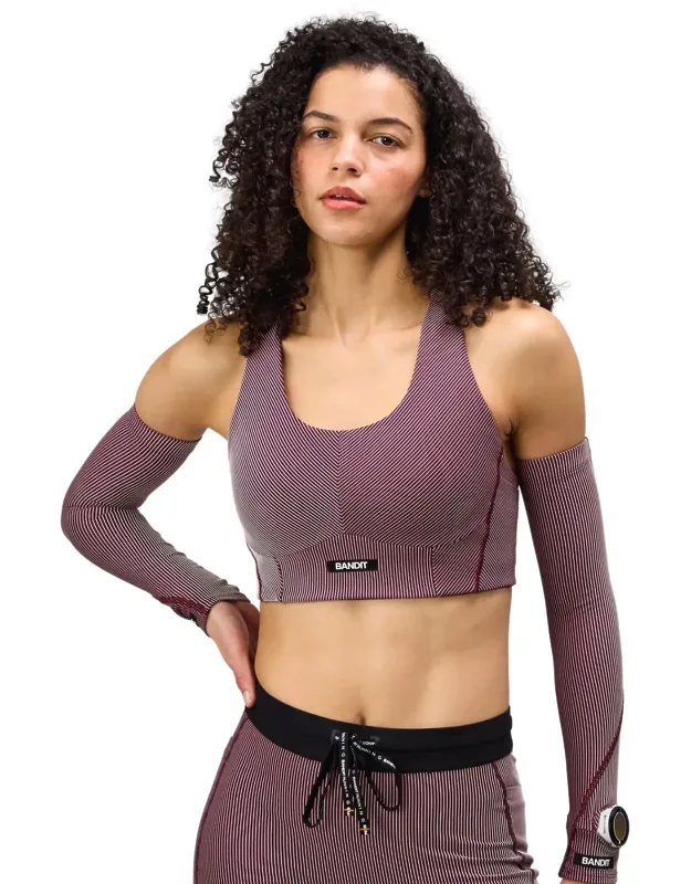 Striped Cadence Corset Bra