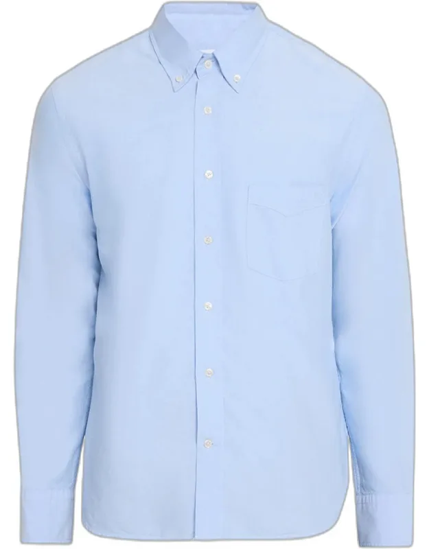 Cotton Oxford Button-down Shirt